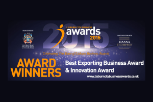 Lisburn City Business Awards ‘Best Exporting Business’ 2015