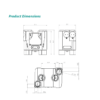 aircycle 3.1 heat recovery ventilation system product dimensions